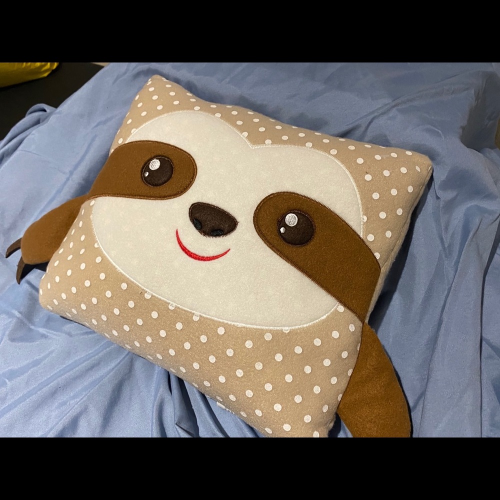Sloth Pillow